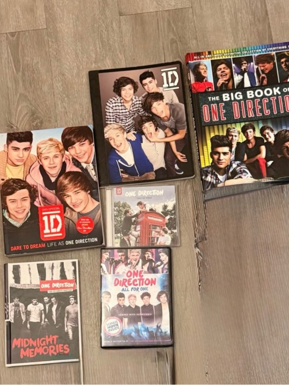 One Direction Merchandise Collection